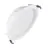 Ledvance LED Downlight Comfort Opal Aluminium White 30W 3600lm 180D - 930-940 CCT | 215mm - Cutout 200mm - IP44 - Best Colour Rendering - Zigbee Dimmable 
