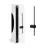 D'Lite Wall Light  Linea Black 13W 400lm - 827 Extra warm white| IP20